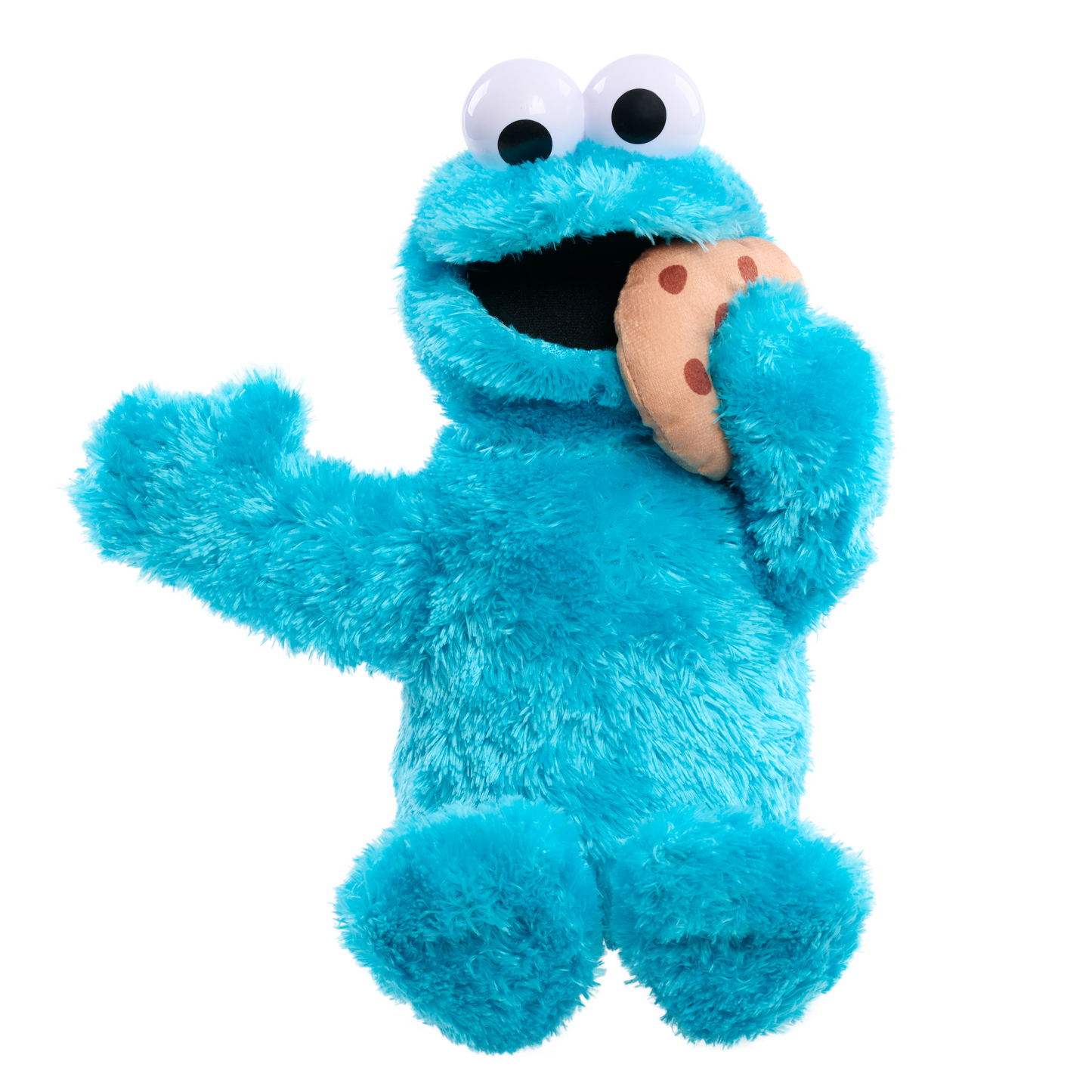 Sesame Street 13.5-inch Nom Nom Cookie Monster Plush with Sounds and Motion