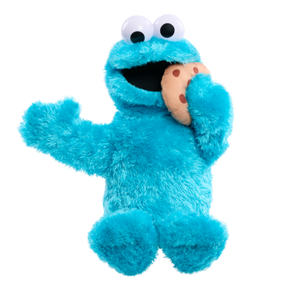 Sesame Street 13.5-inch Nom Nom Cookie Monster Plush with Sounds and Motion