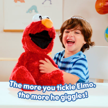 Sesame Street Tickle Me Elmo Giggle Max for ages 18 months +