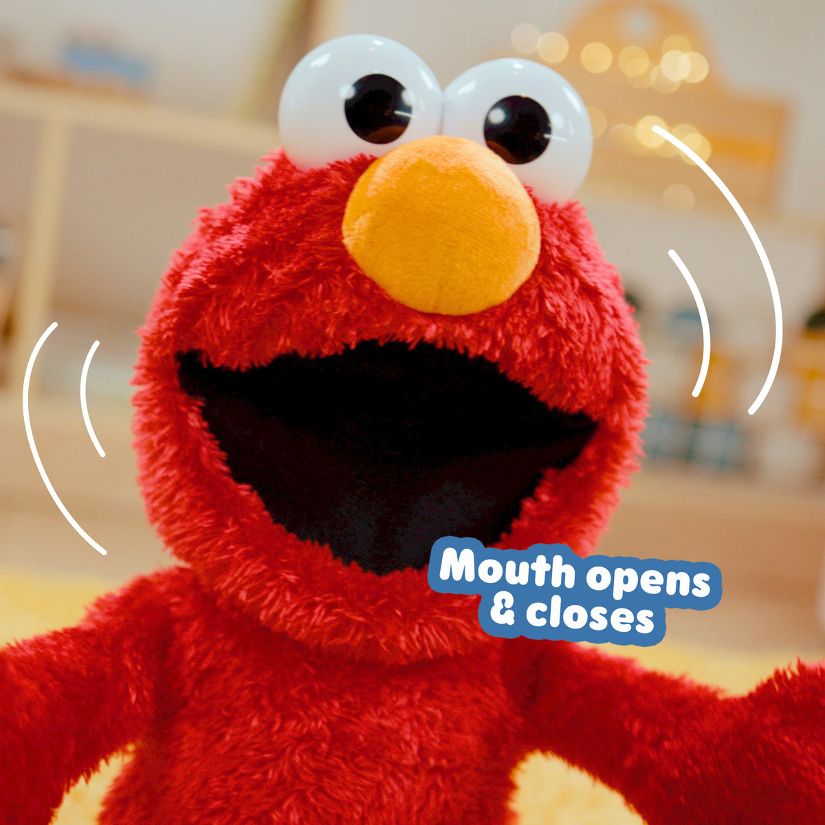 Sesame Street Tickle Me Elmo Giggle Max for ages 18 months +