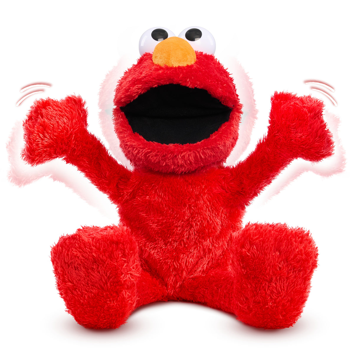 Sesame Street Tickle Me Elmo Giggle Max for ages 18 months +