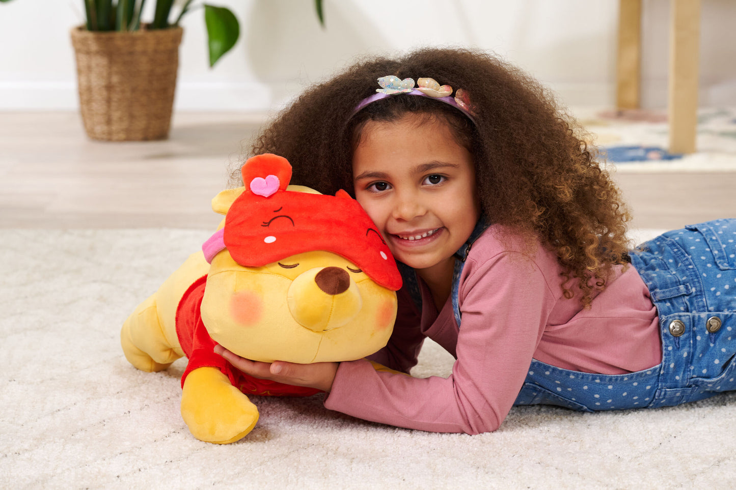 Disney Snuglets Wellbeing Pooh plush toy 40cm cuddly character for snuggles or play