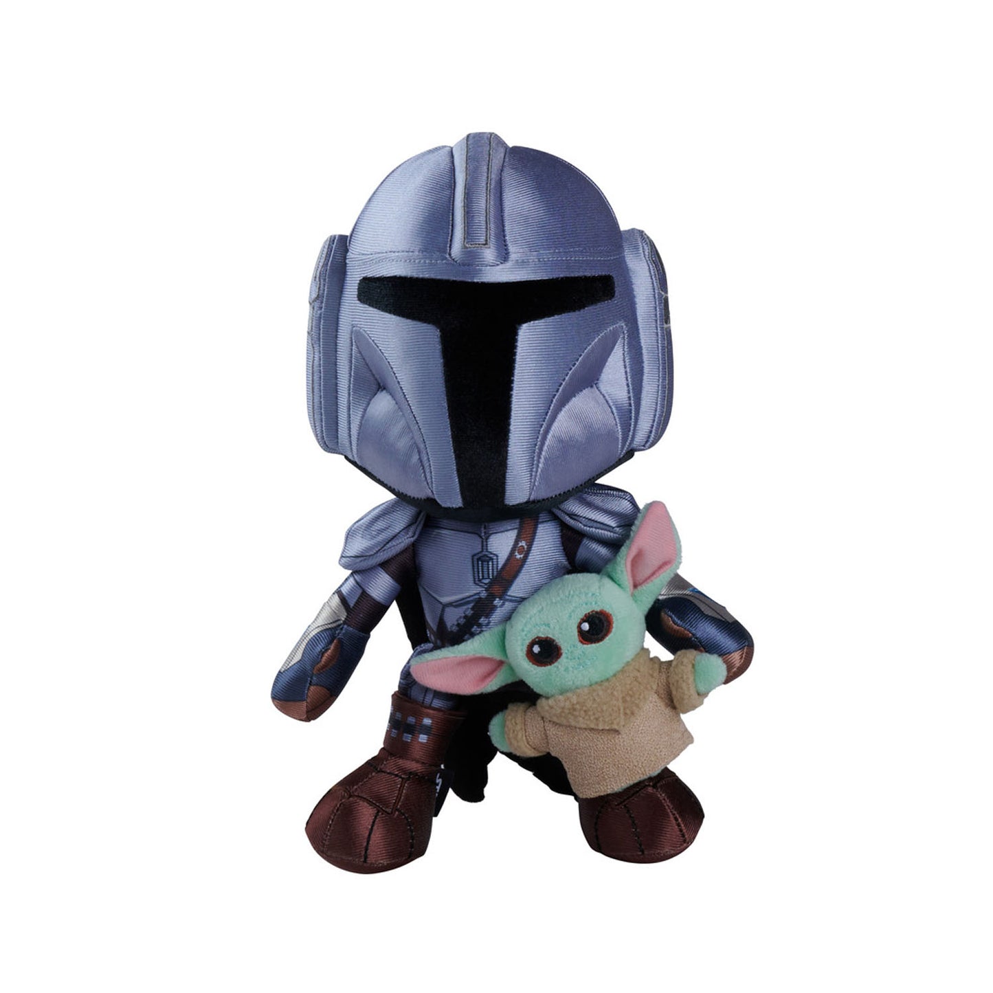 The Mandalorian Movie Mando with Mini Grogu 25cm Plush