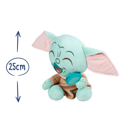 The Mandalorian Movie Grogu with Macaroon 25cm Plush