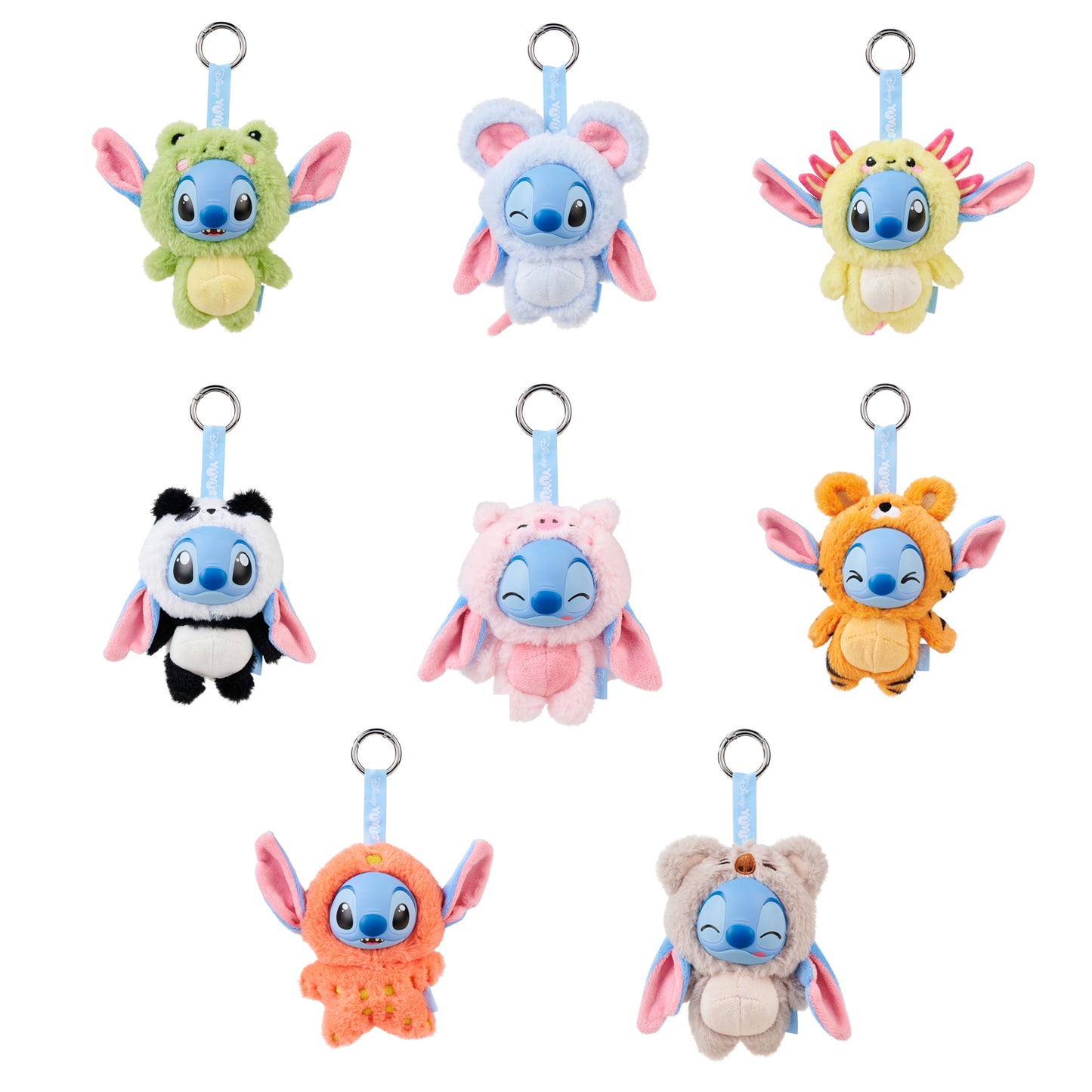 Disney YuYus Stitch Blind Box Soft Toy 8 piece Gift Pack