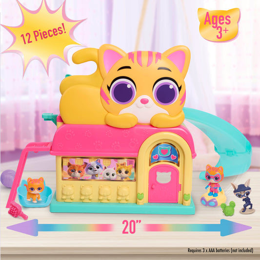 Disney Junior SuperKitties Purr ‘N’ Play Playset