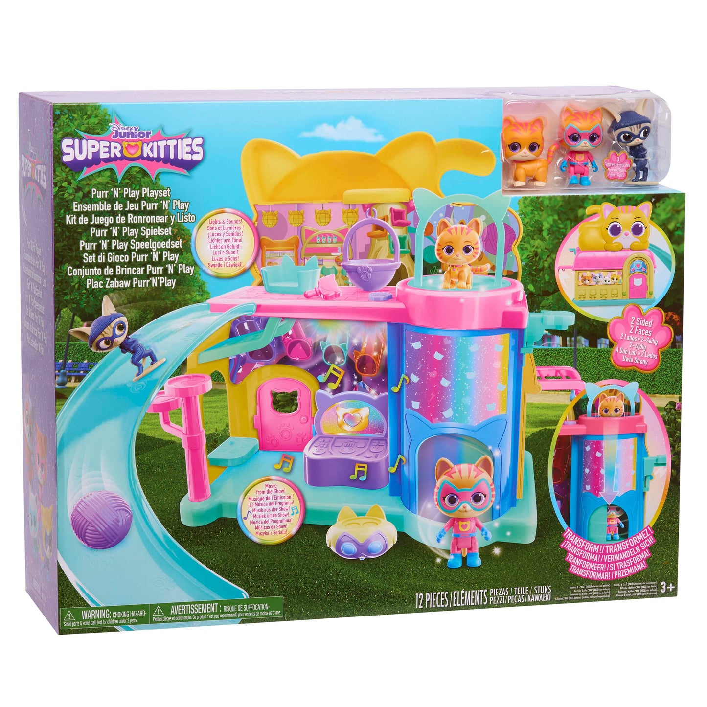 Disney Junior SuperKitties Purr ‘N’ Play Playset