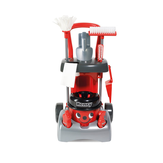 Casdon - Henry Deluxe Cleaning Trolley - Red