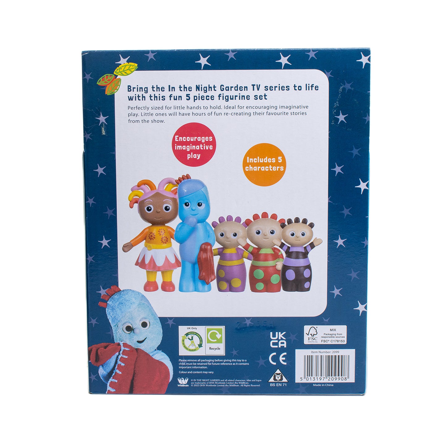 In the Night Garden Iggle Piggle and Friends Figures 6 pack