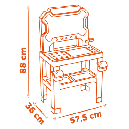 Smoby Black and Decker Bricolo Workbench