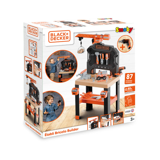 Smoby Black and Decker Builder Workbench