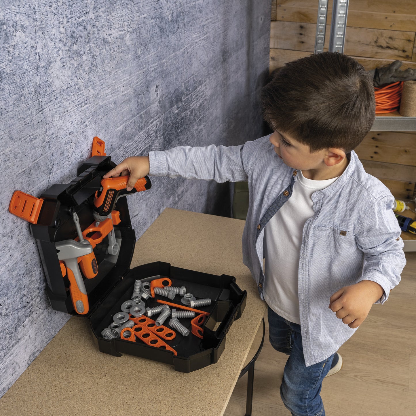 Smoby Black and Decker Toolbox