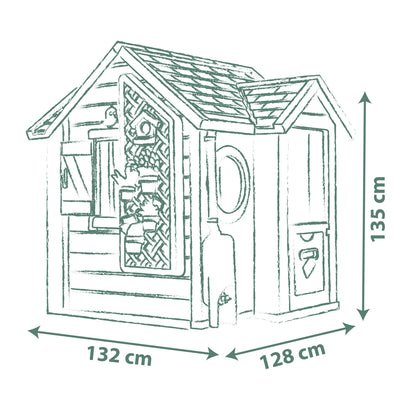 Smoby Life Garden House for ages 2 Years+