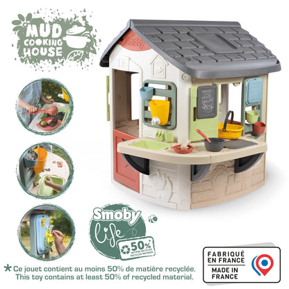 Smoby Life Mud Cooking House for ages 2 Years+