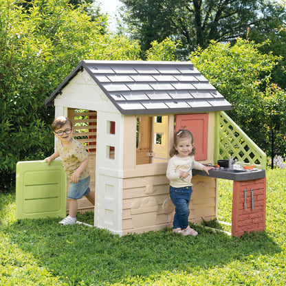 Smoby Life Nature Playhouse and Kitchen for ages 2 Years+