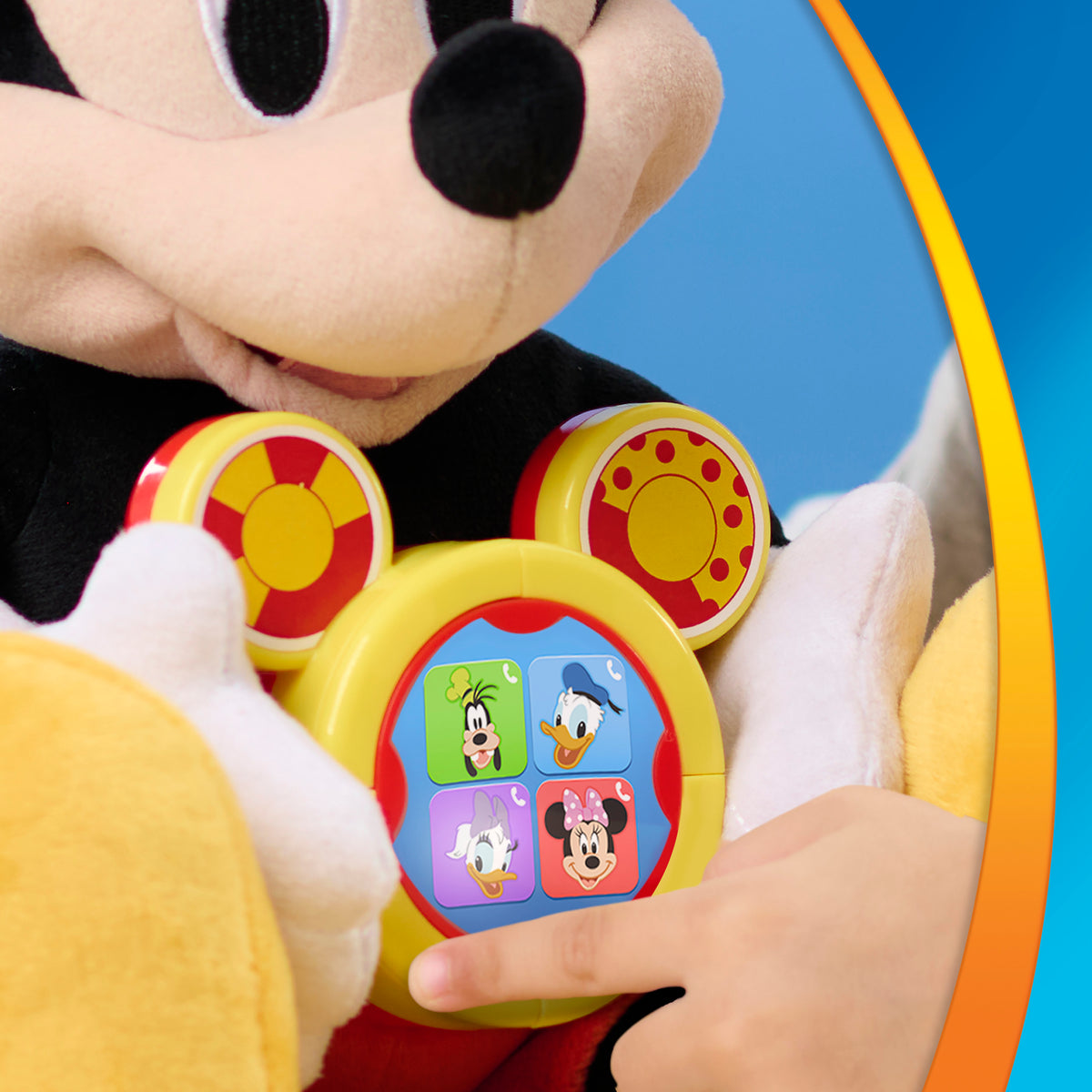 Disney Jr. Oh, Toodles! Plush Mickey Mouse for ages 3 years+