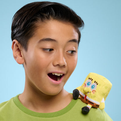 SpongeBob SquarePants Perch’d Shoulder Plush Patrick Star or SpongeBob Squarepants