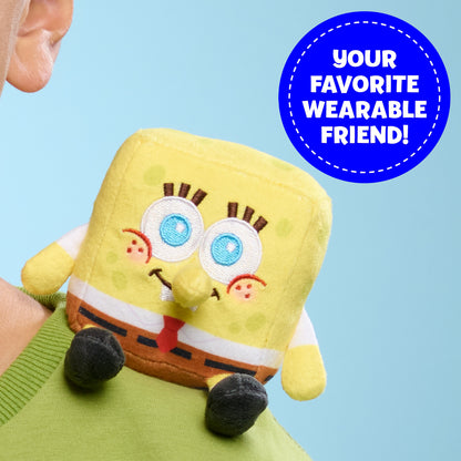 SpongeBob SquarePants Perch’d Shoulder Plush Patrick Star or SpongeBob Squarepants