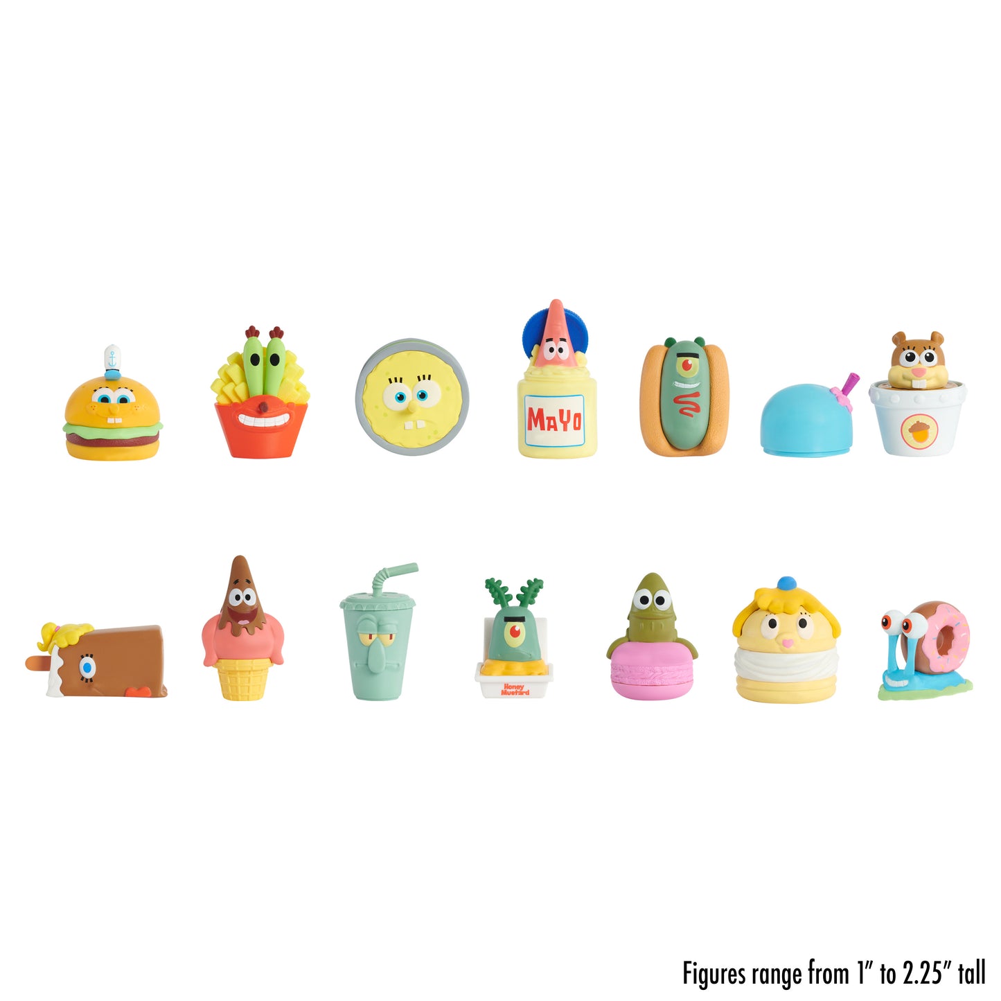 SpongeBob SquarePants F.U.N. with Food Figures (4 pack)