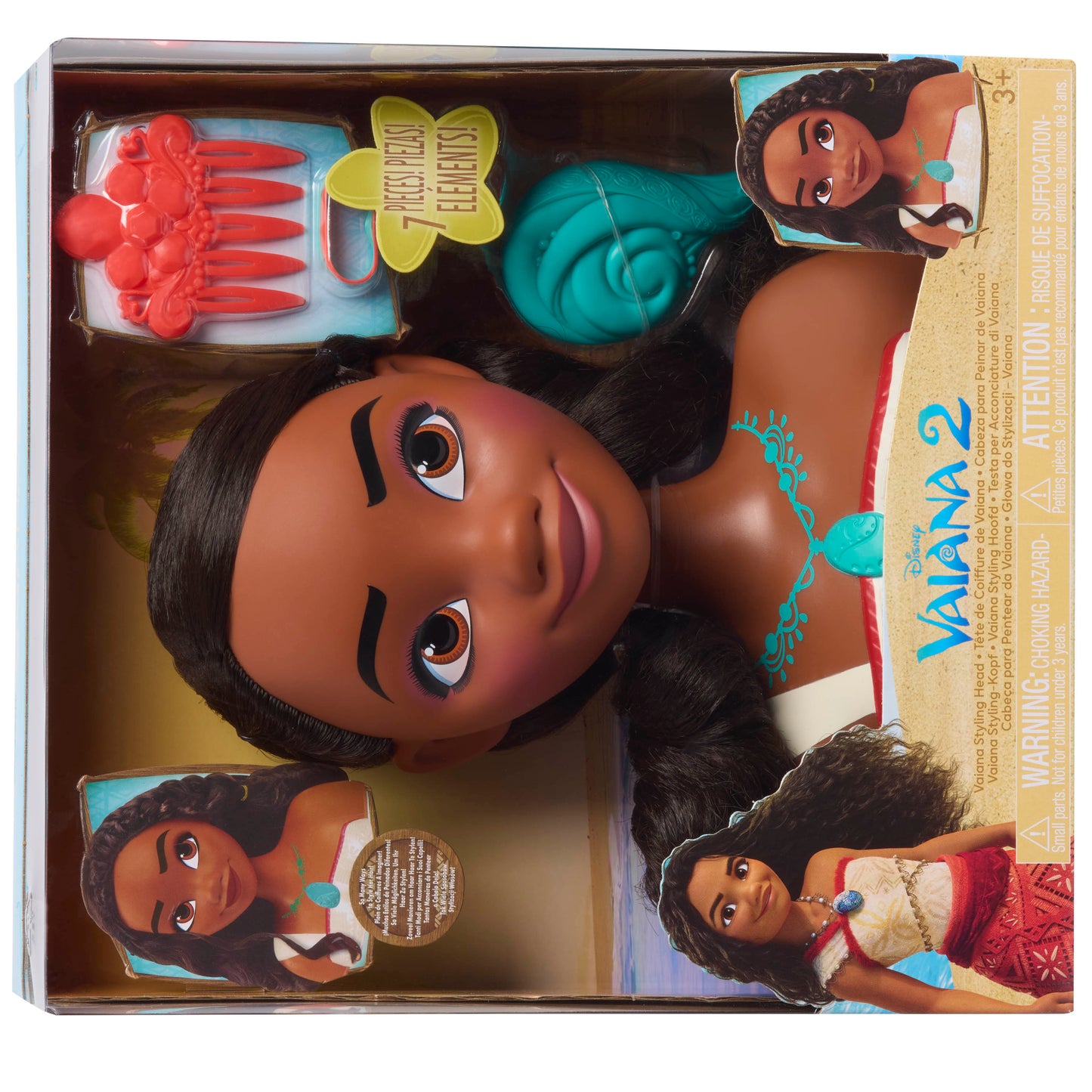 Disney Moana 2 Styling Head