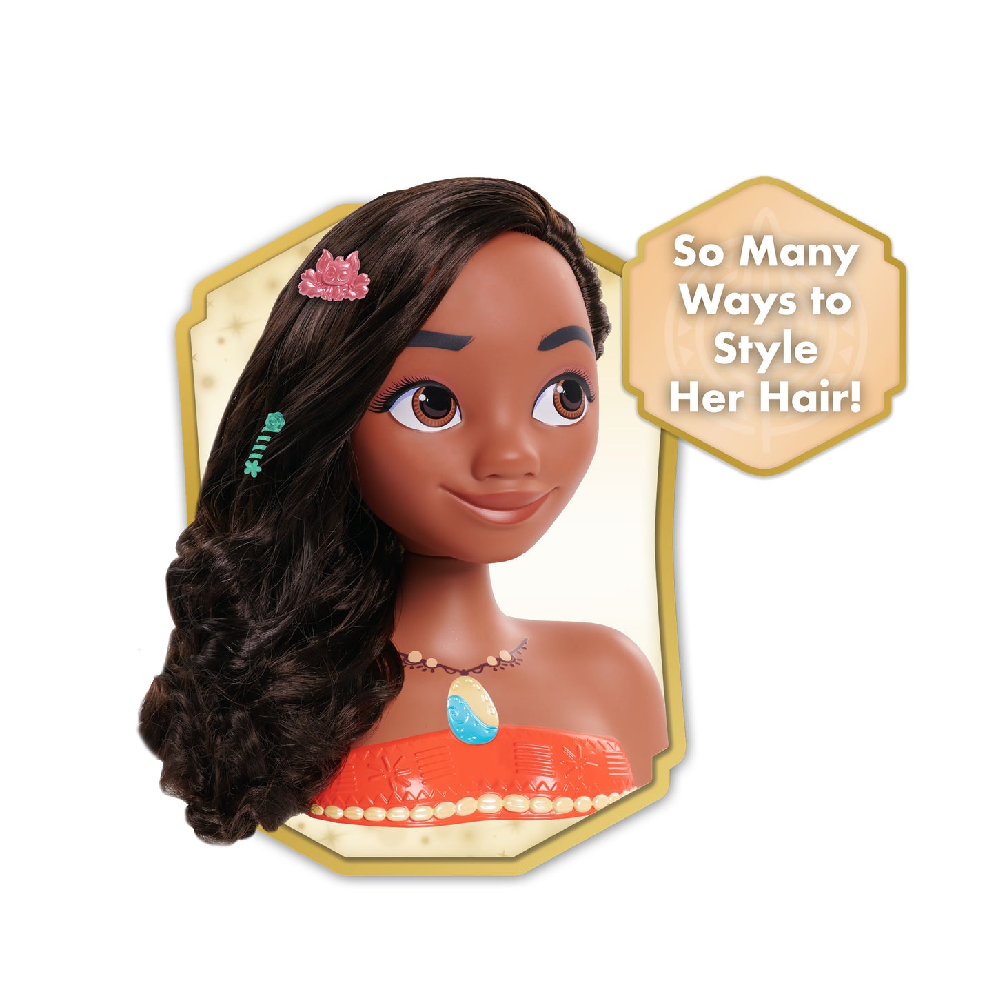 Moana Styling Head 14 Piece Set (Tatty Box)