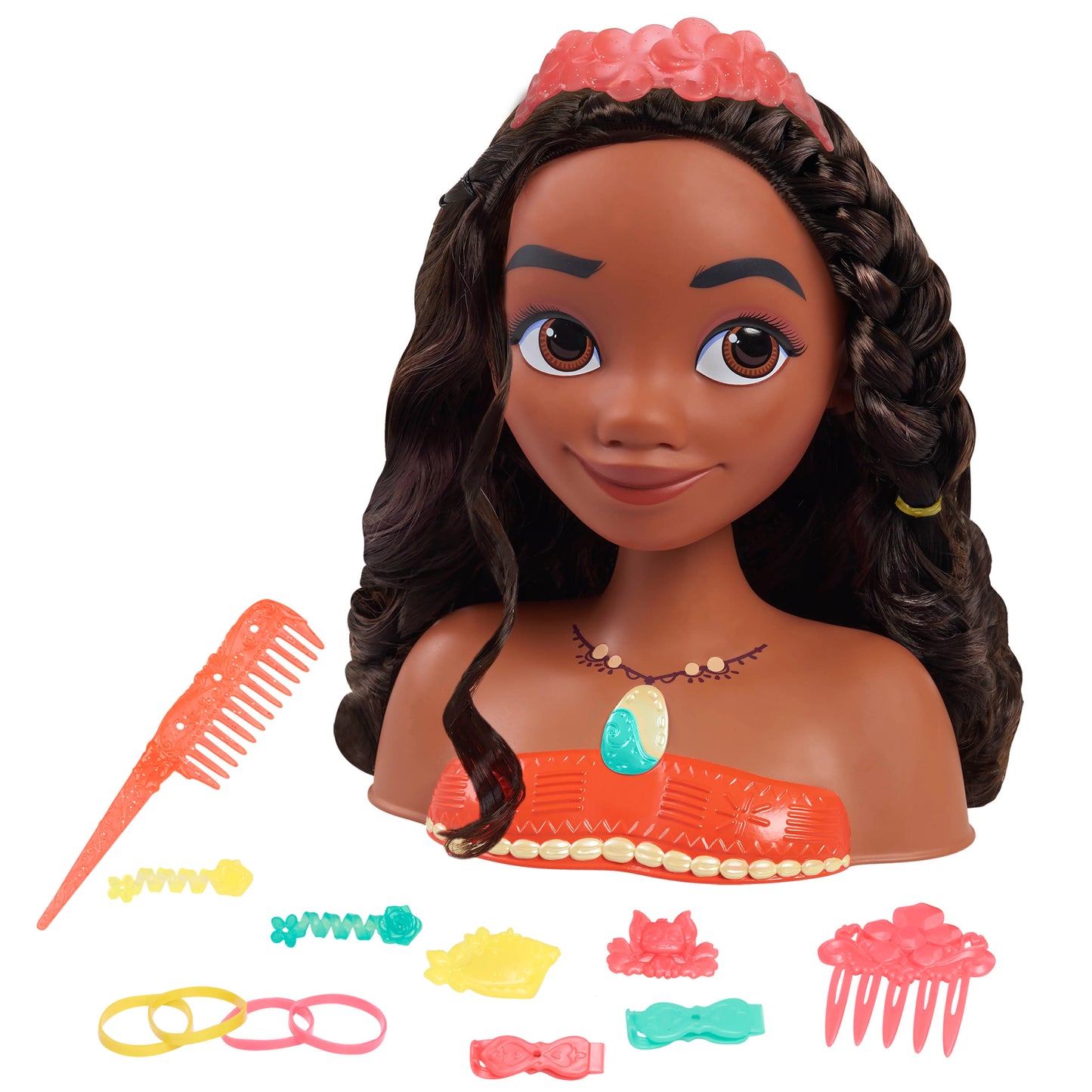 Moana Styling Head 14 Piece Set (Tatty Box)