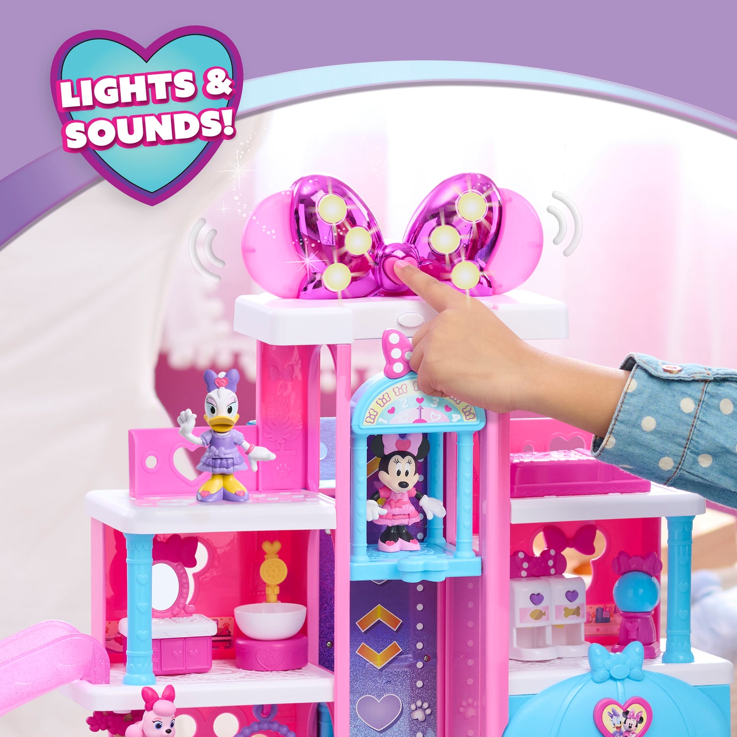 Disney Jr. Minnie Mouse Pet Hotel Playset
