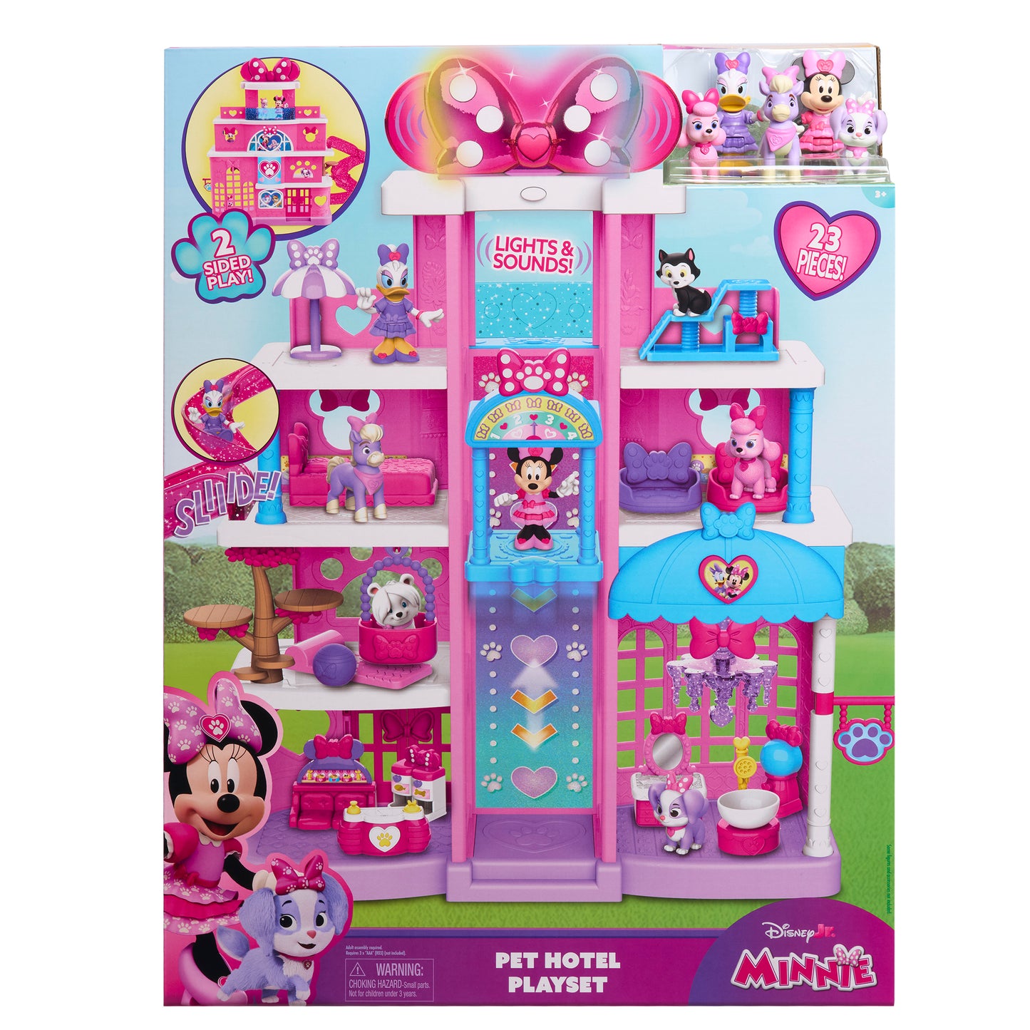 Disney Jr. Minnie Mouse Pet Hotel Playset