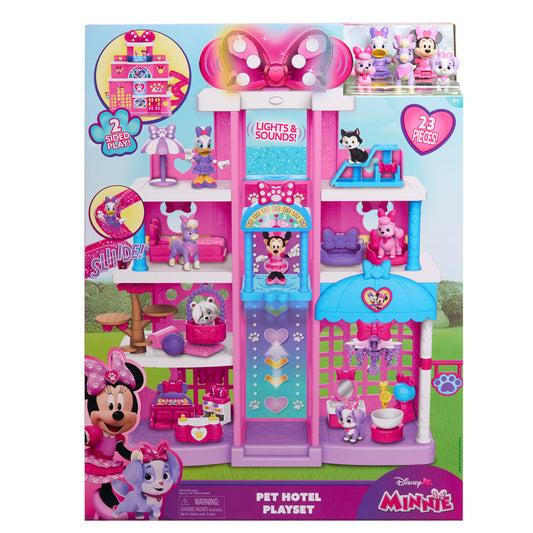 Disney Jr. Minnie Mouse Pet Hotel Playset