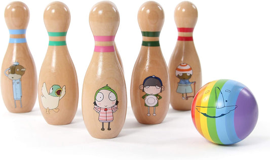 Sarah and Duck Skittles 13cm (TATTY BOX)