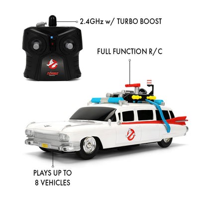 Ghostbusters Ecto-1 1:16 Scale RC Vehicle by Jada
