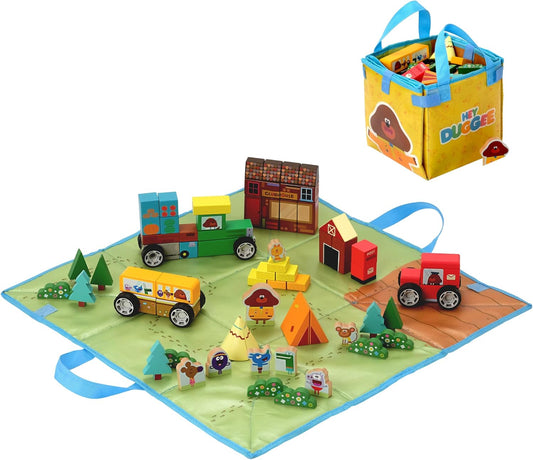 Hey Duggee vehicle block set (Open box Parts possibly missing)