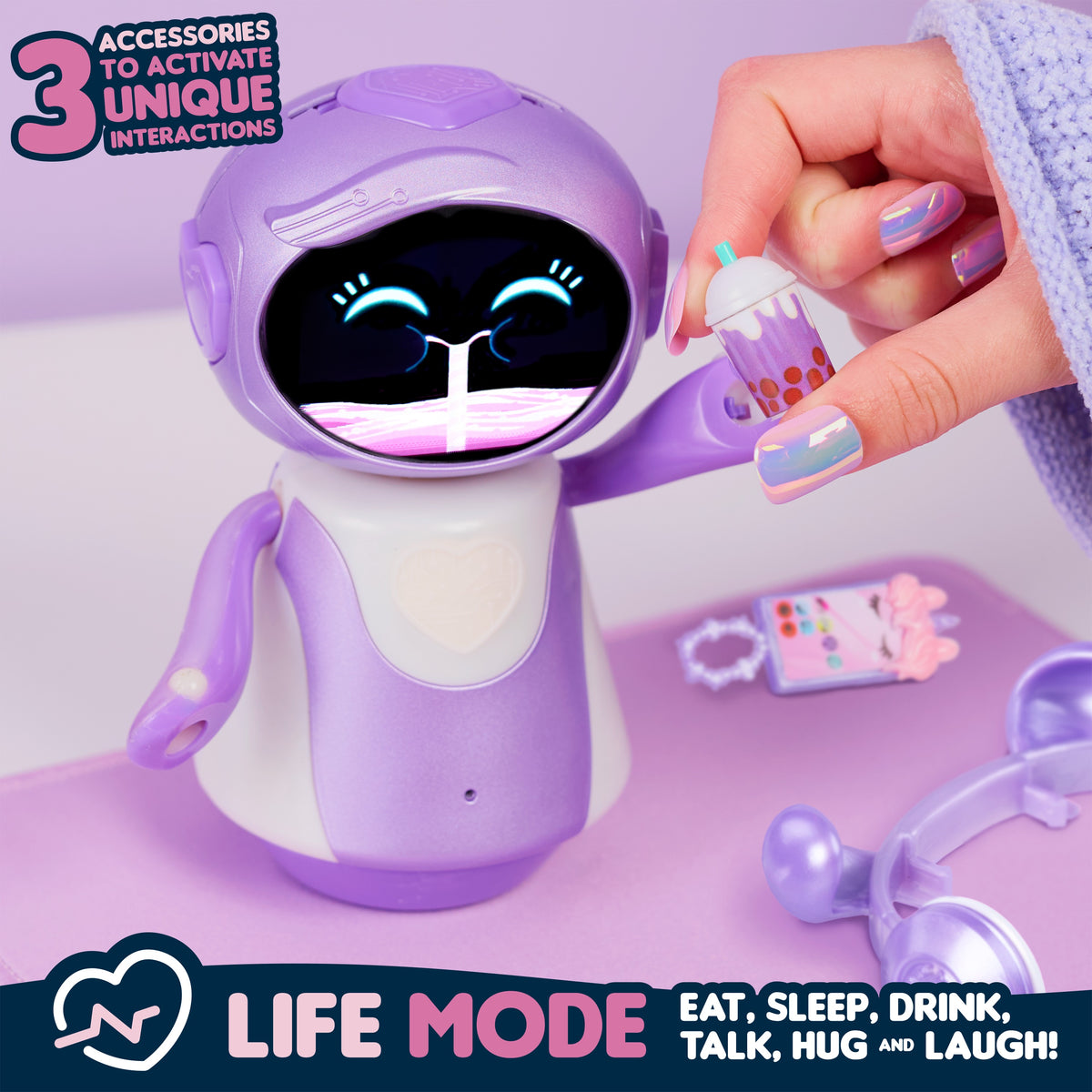 emotoBOT LEX-C Interactive Robot Toy for ages 6 years+