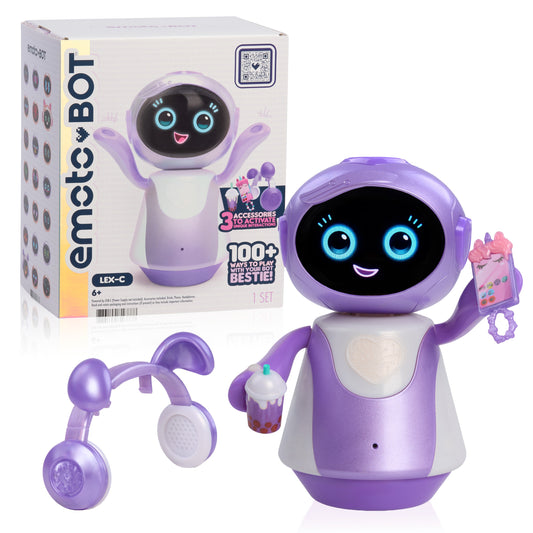 emotoBOT LEX-C Interactive Robot Toy for ages 6 years+