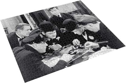 Laurel & Hardy Jigsaw, Black/White 1000 pieces