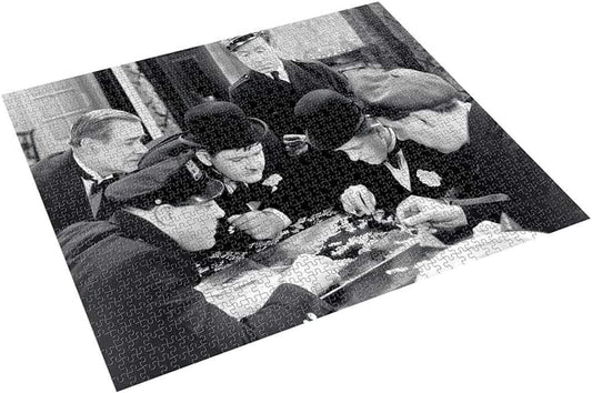 Laurel & Hardy Jigsaw, Black/White 1000 pieces