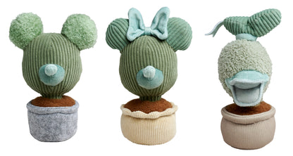 Disney in Bloom 18cm Soft Toy Collection: Mickey, Minnie & Donald (3 pieces)