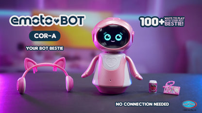 emotoBOT COR-A Interactive Robot Toy for ages 6 Years +