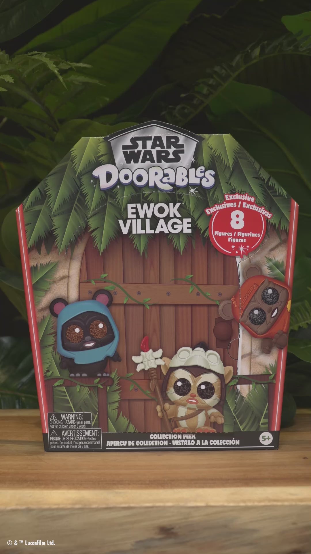 STAR WARS™ Doorables Ewok Village Collection Peek – J & M