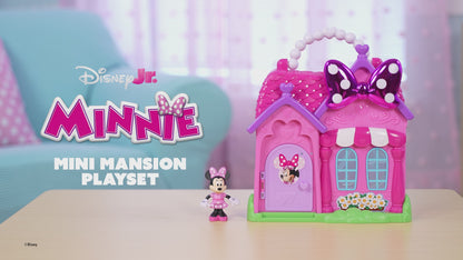 Disney Jr. Minnie Mouse Mini Mansion Playset for ages 3 Years+