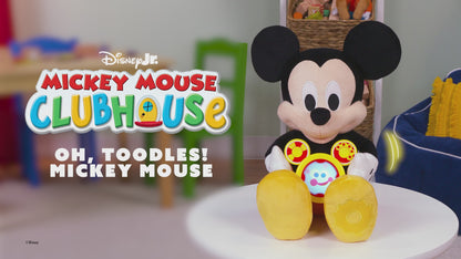 Disney Jr. Oh, Toodles! Plush Mickey Mouse for ages 3 years+