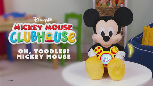 Disney Jr. Oh, Toodles! Plush Mickey Mouse for ages 3 years+